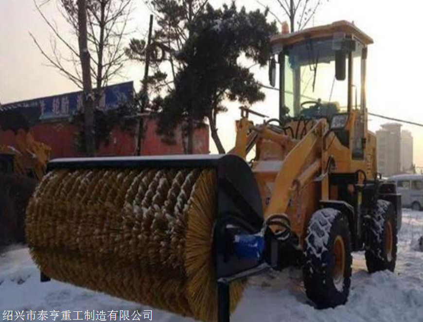 清雪机机场专用抛雪机装载机扫头斜角清扫器价格-搜了网(图1)